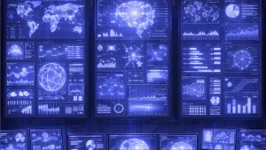 Tableau qui affiche de la data avec des écrans