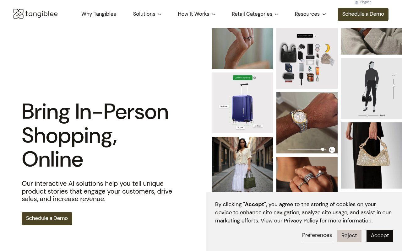 Tangiblee : visualisation 3D et essayage pour la projection client